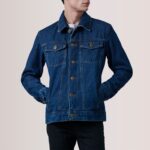 Conard Dark Blue Denim Trucker Jacket 5