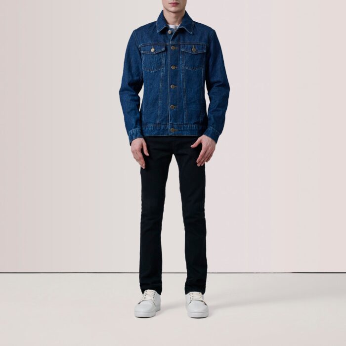 Conard Dark Blue Denim Trucker Jacket 2
