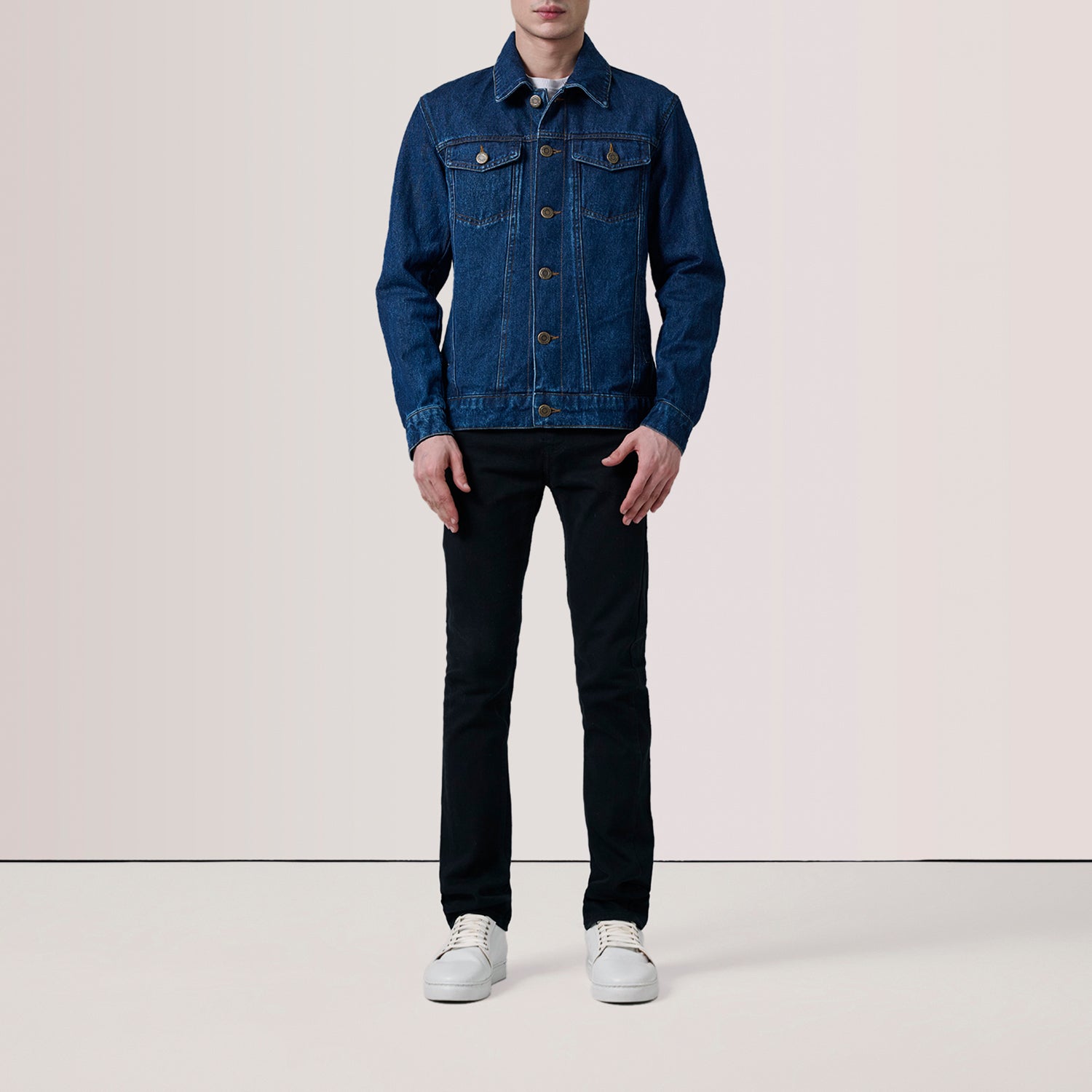 Conard Dark Blue Denim Trucker Jacket 2