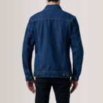 Conard Dark Blue Denim Trucker Jacket 4