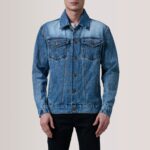 Conard Ice Blue Denim Trucker Jacket 5