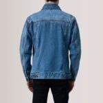 Conard Ice Blue Denim Trucker Jacket 4