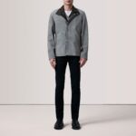 Henrik Grey Suede Cafe Racer 2