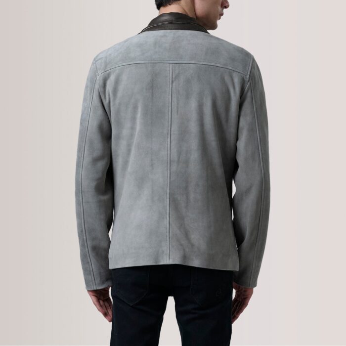 Henrik Grey Suede Cafe Racer 4