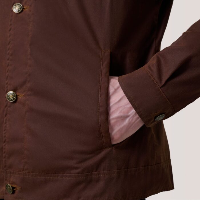 Irwin Brown Waxed Canvas Field Jacket 6