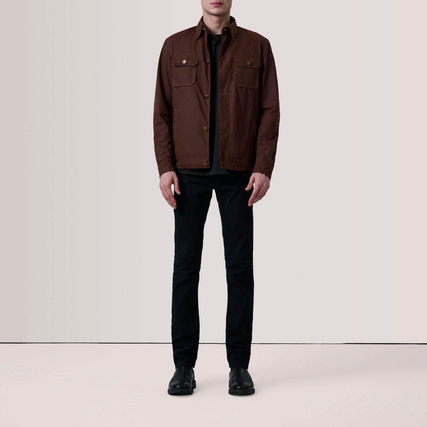 Irwin Brown Waxed Canvas Field Jacket 2