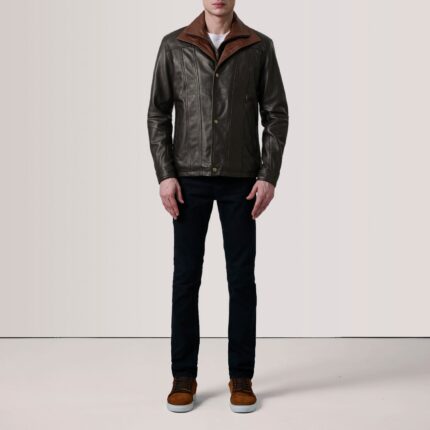 Klen Brown Classic Jacket 2