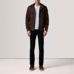 Lester Brown Suede Bomber Jacket 2