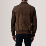 Lester Brown Suede Bomber Jacket 5