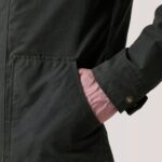 Marlo Olive Canvas Hooded Work Jacket 6