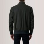 Morrison Olive Canvas Bomber Jacket 4