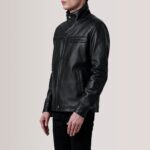 Sean Black Leather Classic Jacket 3
