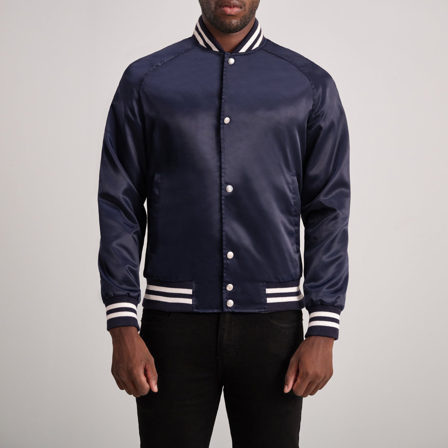 Men_sXanderBlueVarsityJacketCloseFront Xander Blue Varsity Jacket