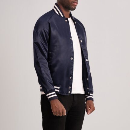 Xander Blue Varsity Jacket 2