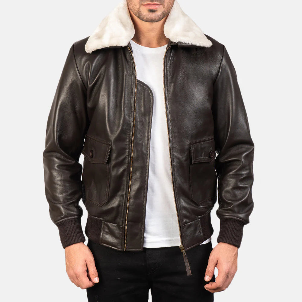 Custom Jordan Connor Leather Jackets x 2 2