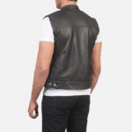 Atlas Moto Brown Leather Vest 5