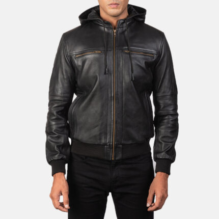 Custom Dan Wagner Leather Jacket