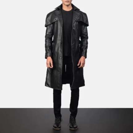 Custom Courtney Leather Coat