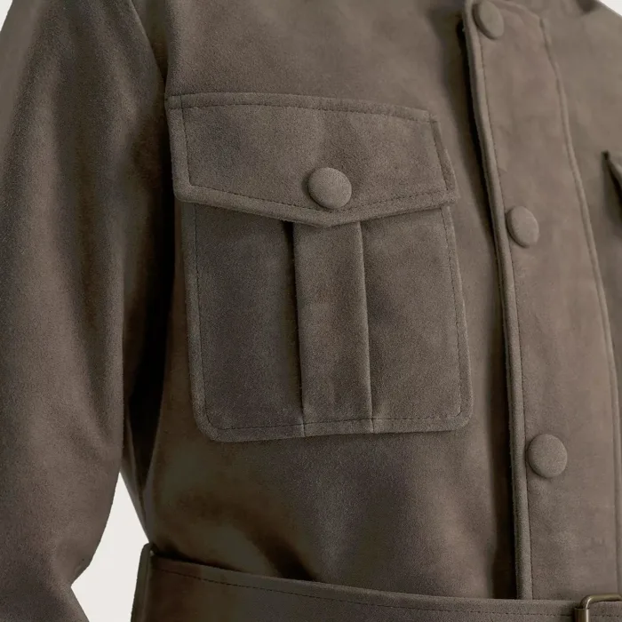 Dolf Grey Suede Jacket 6