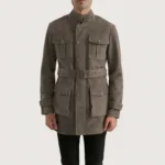 Dolf Grey Suede Jacket 4