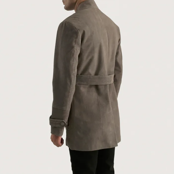 Dolf Grey Suede Jacket 5