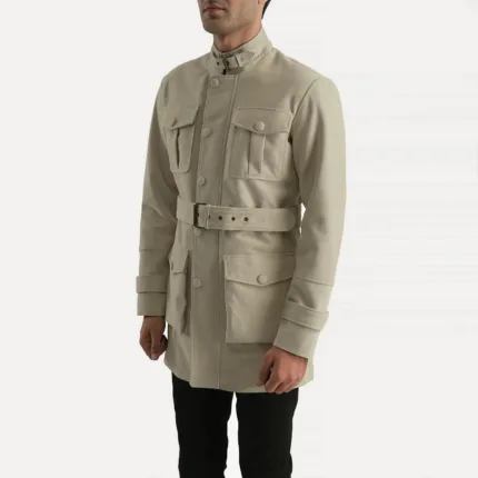 Dolf Off-White Suede Jacket 2