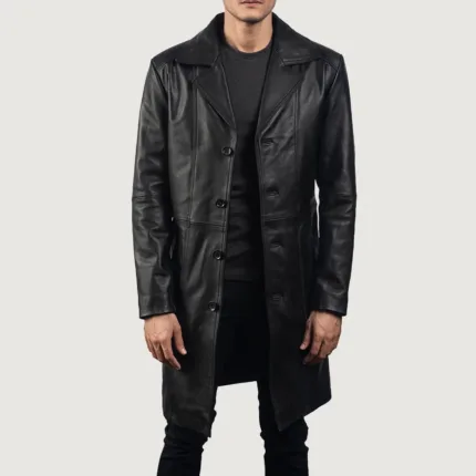 Custom Jim Furlough Leather Coat