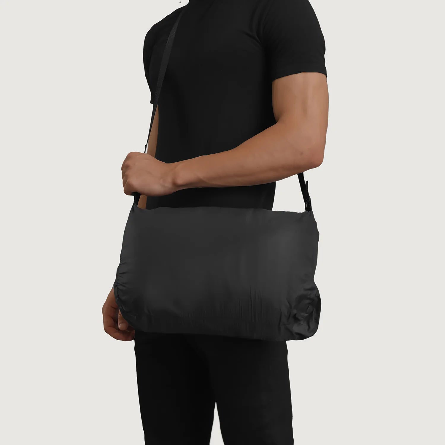 Erico Black Hooded Puffer Jacket 2