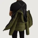 Erico Green Hooded Puffer Jacket 4