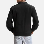 Ethan Hybrid Suede Bomber Jacket 5