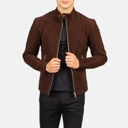Custom Paul Huebner Leather Jacket