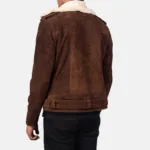 Furton Mocha Suede Biker Jacket 5