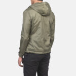 Jimmy Green Hooded Windbreaker Jacket 5