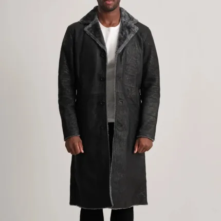 Custom Jeremy Soppe Leather Coat