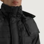 Malcolm Black Hooded Puffer Jacket 6