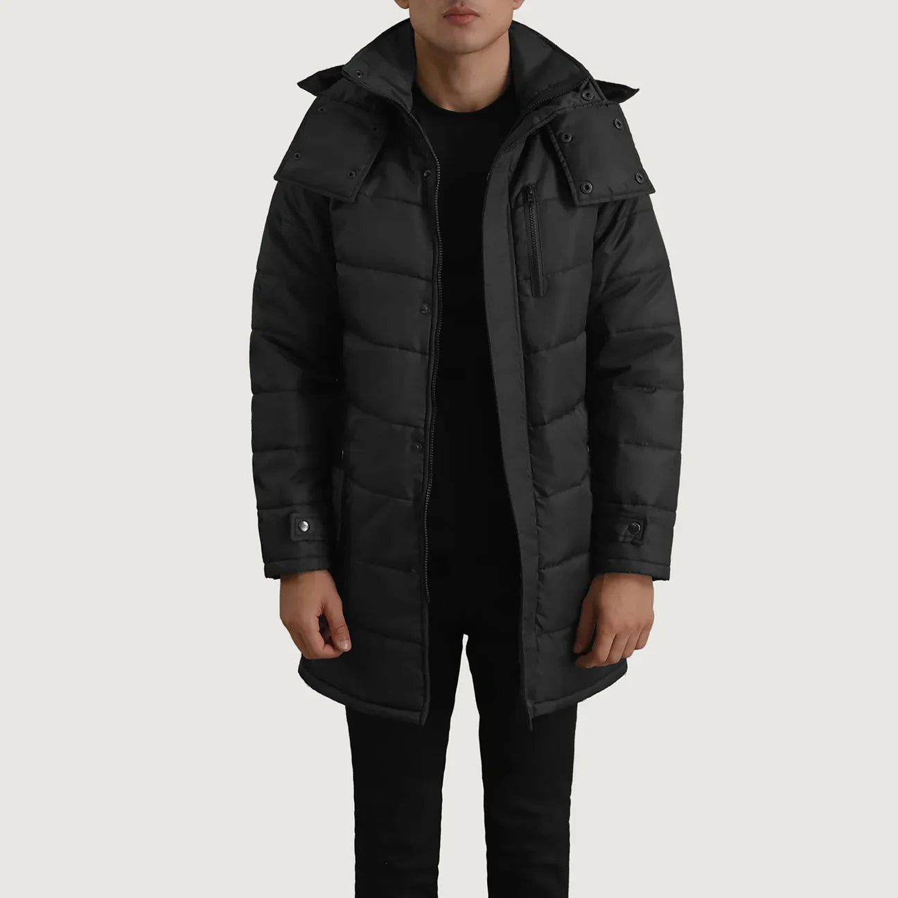 Custom Brian Wong Nylon Parka Coat