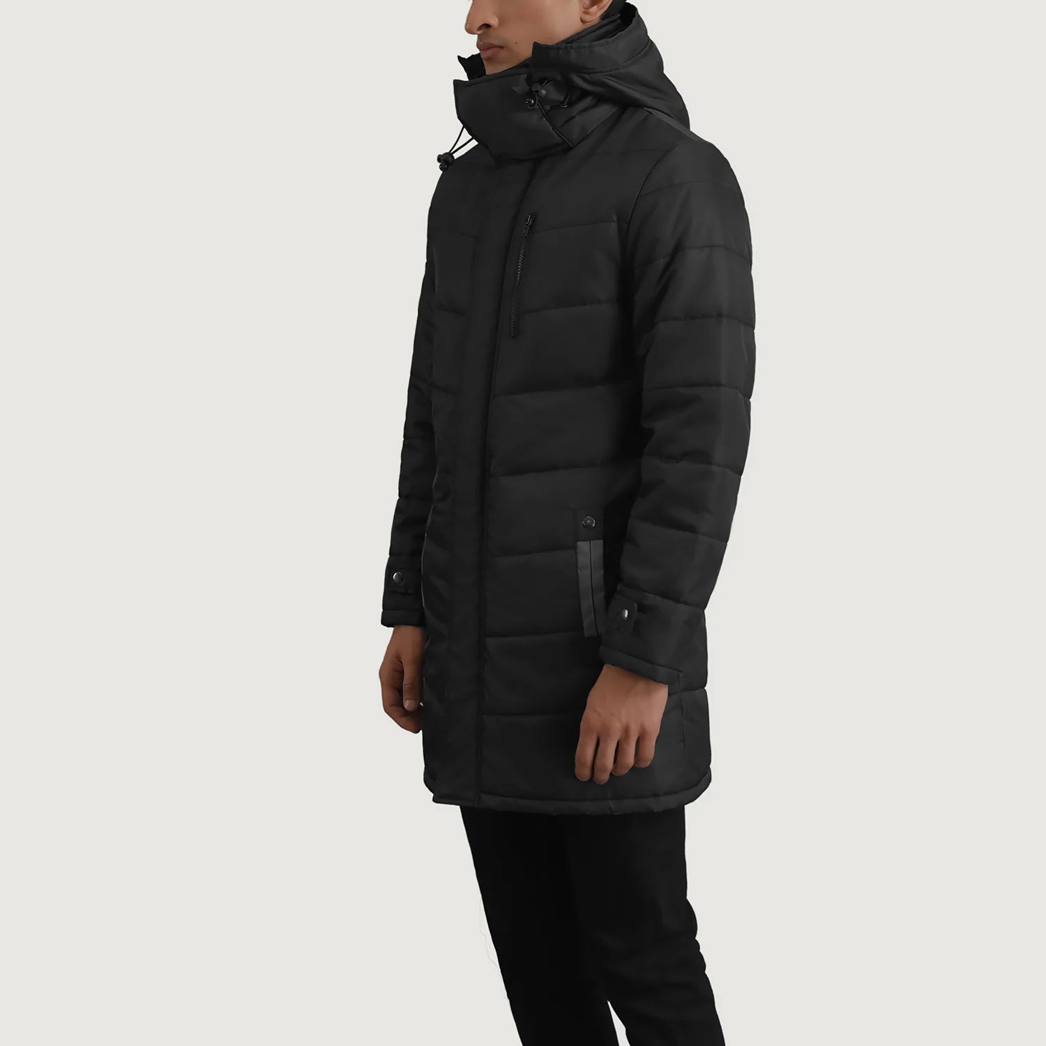 Moore Black Hooded Parka 2