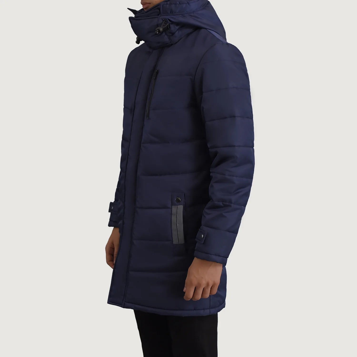 Moore Blue Hooded Parka 2