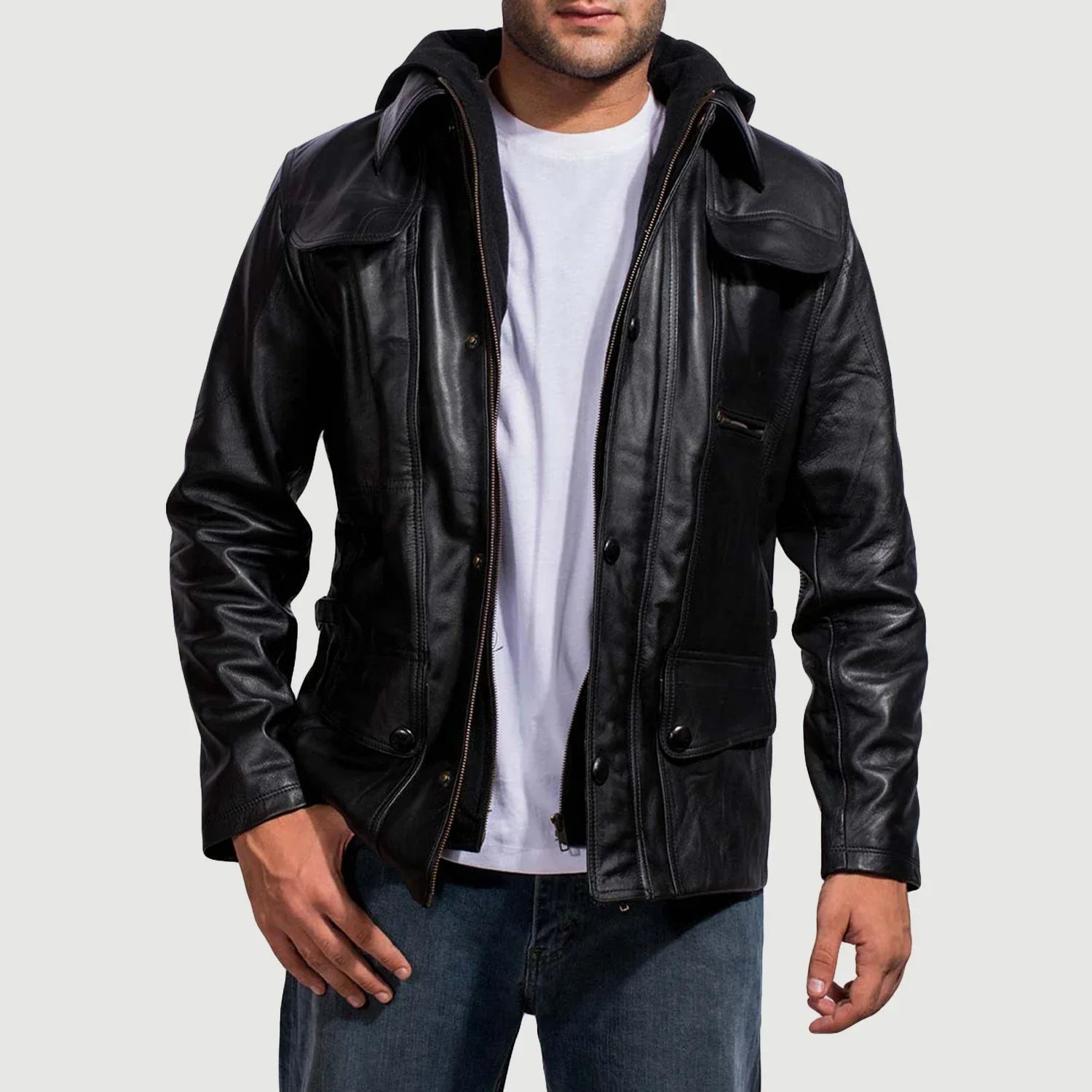 Custom Mohamed Abdalla Leather Jackets x 2 2
