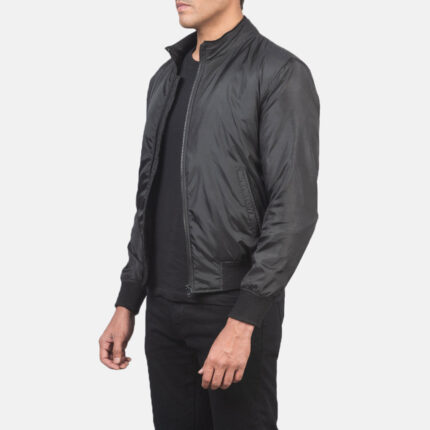 Ramon Black Bomber Jacket 2