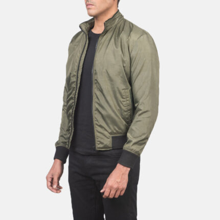 Ramon Green Bomber Jacket 2