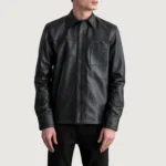 Scout Black Leather Shirt 3