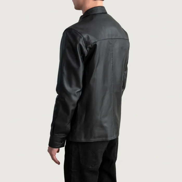 Scout Black Leather Shirt 6