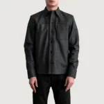 Scout Tumbled Black Leather Shirt 3