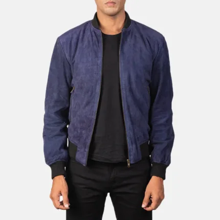Custom Thiago Jose da Silva Suede Jacket