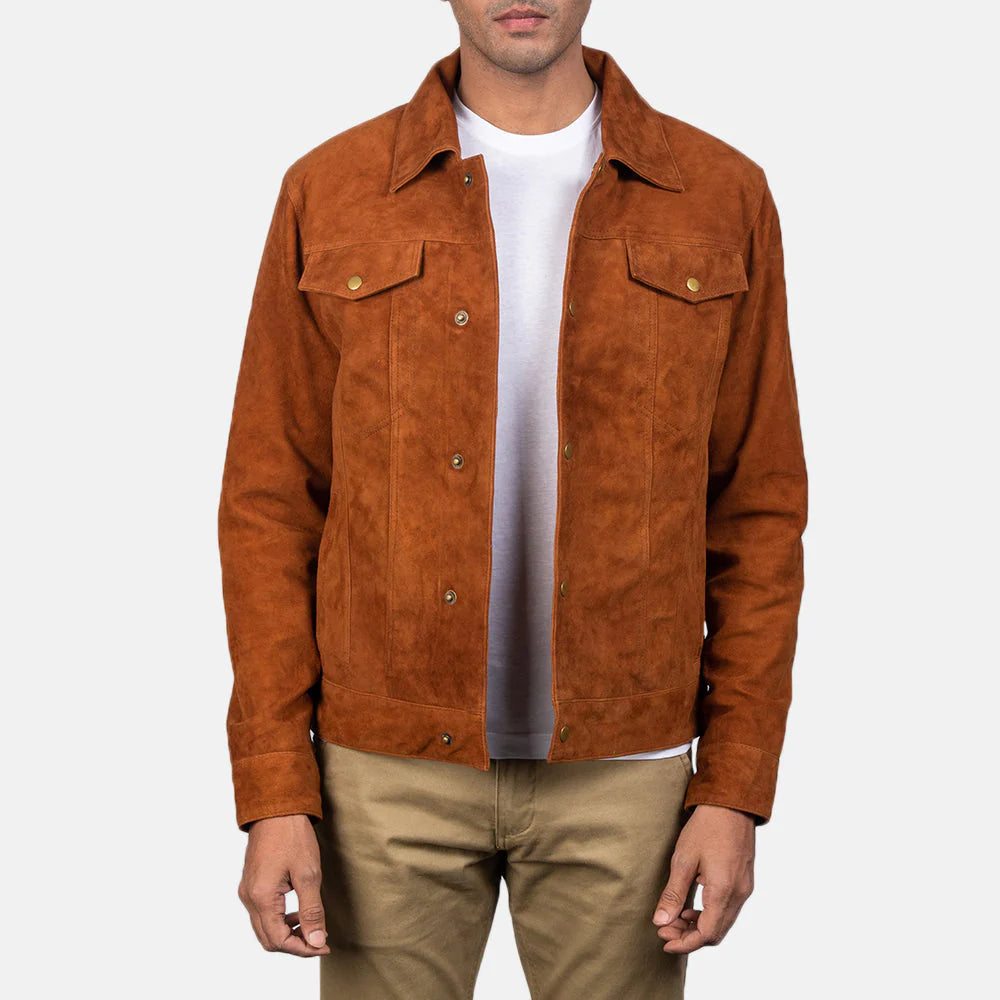Custom Ainslie Andrews Suede Jacket