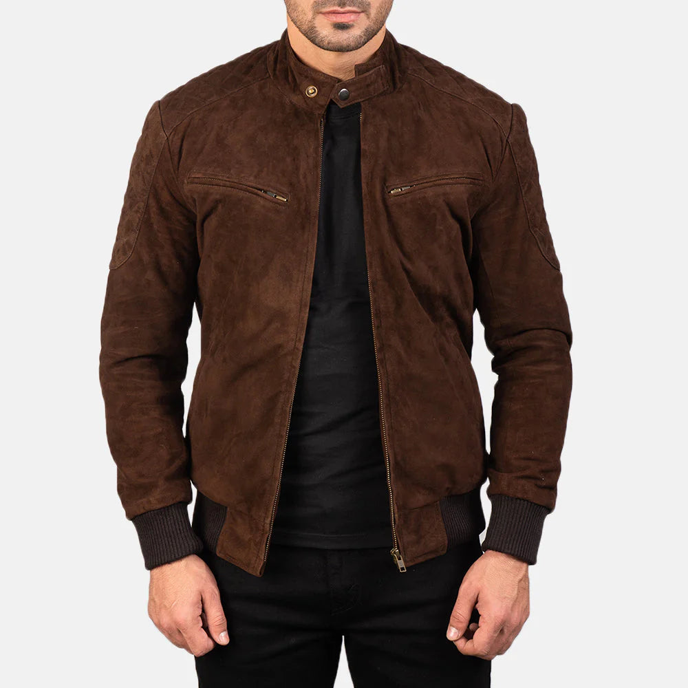 Custom Travis Wiedower Leather Jacket