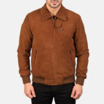 Tomchi Tan Suede Leather Jacket 4