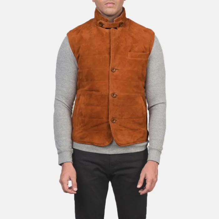Tony Brown Suede Vest 4