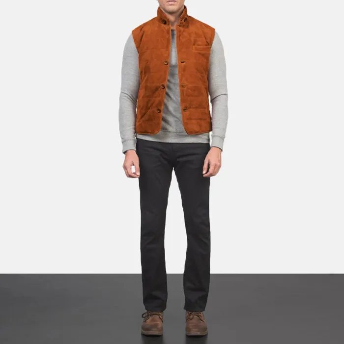 Tony Brown Suede Vest 3